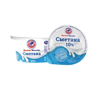 Сметана 180гр. жир 10%