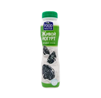 Питьевой Живой Йогурт со вкусом чернослива 0,28л
