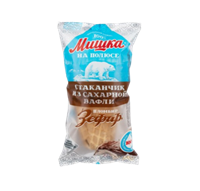 Мороженое Мишка на полюсе сах.стакан пломбир зефир 80гр