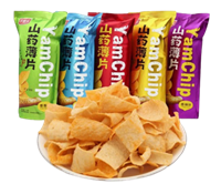 Чипсы из злаков Yam Chips в ассортименте 
