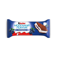 Пирожное Kinder Молочный ломтик Голубика 28гр