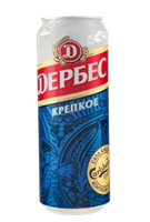 Пиво Дербес Крепкое 0.43 ж/б
