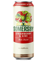 Пивной напиток Somersby Strawberry-Kiwi 0,45 бан
