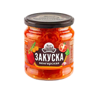 Закуска Семилукская трапеза Венгерская овощная 460гр