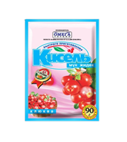 Кисель Омега клюква 90гр