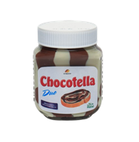 Шоколадно-молочная паста Chocotella Duo с орехами 190 гр