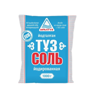 Соль Арал Туз крупная 1 кг