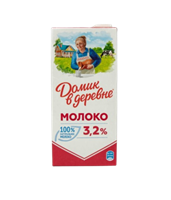 Молоко Домик в Деревне стерил 3,2% 0,925л