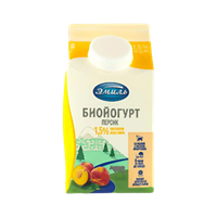 Биойогурт Эмиль персик 450гр. жир 1,5%
