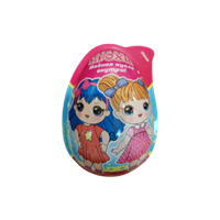 Яйцо с игрушкой и хрустящими шариками Сладкие крохи 10гр