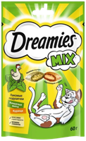 Dreamies микс с куриц и мятой 6*60 гр