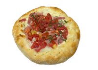 Мини пицца Ветчина и помидор