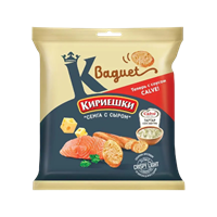 Кириешки Baguet семга сыр+соус тартар 45 гр.