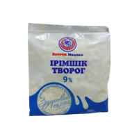 Творог Восток-Молоко жир 9% 250гр.