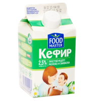 Кефир ФМ 2,5% 0,5кг 