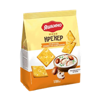 Крекер картофельный со вкусом грибы со сметаной мини 180г 