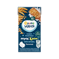 Кашка Фруто-Няня молочная -пшенная тыква-персик 0,2 л