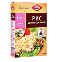 АМ Рис длиннозерный шлифованный пак 4*100
