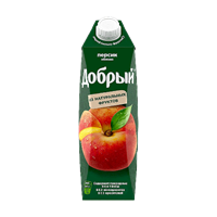 Сок Добрый Персик-Яблоко 1л.