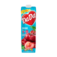 Сок Da Da Вишня 1л