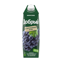 Сок Добрый Виноград 1л.