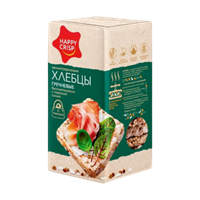 Хлебцы Гречневые Безглютеновые Happy Crisp с морской солью 60 гр
