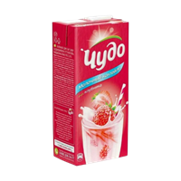 Молочный Коктейль Чудо 2% Клубника 0,960 л.