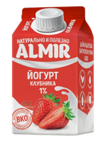 Йогурт Almir клубника 0,45л