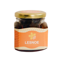 Мед Lesnoe с клюквой и орехами ст/банка 500 гр