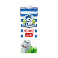 Молоко Простоквашина 3,2% п/пак 950мл