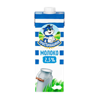 Молоко Простоквашина 2,5% п/пак 950мл