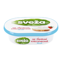 Сыр творожный Sveza классический легкий 150гр