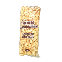 Чипсы со вкусом шашлыка 250 гр.