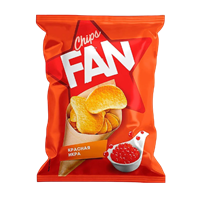 Чипсы "FAN" Красная икра 120гр
