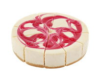 Чизкейк Cheeseberry New-York с малиной, 1 порция,100гр.