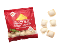 Мясные подушечки Брест из говядины 430гр Мясные подушечки Брест из говядины 430гр