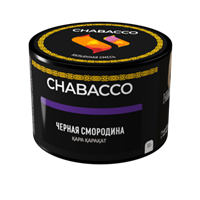 Бестабачная смесь для кальяна Chabacco Чёрная смородина, 50гр