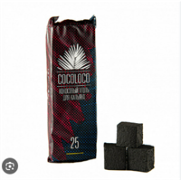Уголь CoCo Loco для кальяна, уп 12шт