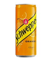 Напиток Schweppes Orange ж/б 0,33л Напиток Schweppes Orange ж/б 0,33л