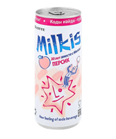 Напиток Milkis Персик ж/б 0,25л Напиток Milkis Персик ж/б 0,25л