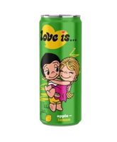Напиток Love is яблоко и лимон газированный ж/б 0,33л Напиток Love is яблоко и лимон газированный ж/б 0,33л