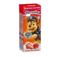 Молочный коктейль Растишка Клубника 210гр