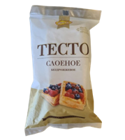 Тесто Смак слоеное бездрожжевое 0,9кг