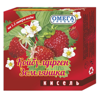 Кисель Омега Земляника 170гр Кисель Омега Земляника 170гр