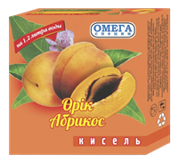 Кисель Омега Абрикос 170гр Кисель Омега Абрикос 170гр