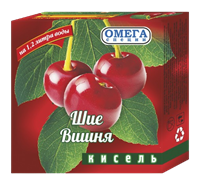 Кисель Омега Вишня 170гр Кисель Омега Вишня 170гр
