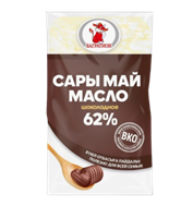 Масло Багратион шоколадное 62% флоу-пак 180гр