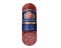 Колбаса Омский бекон Классика сырокопченая срез