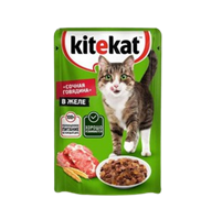 Кити-Кэт POU желе с говядиной 85гр