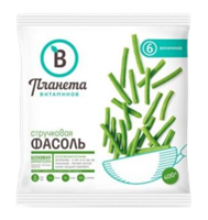 Фасоль стручковая Планета витаминов 400гр 